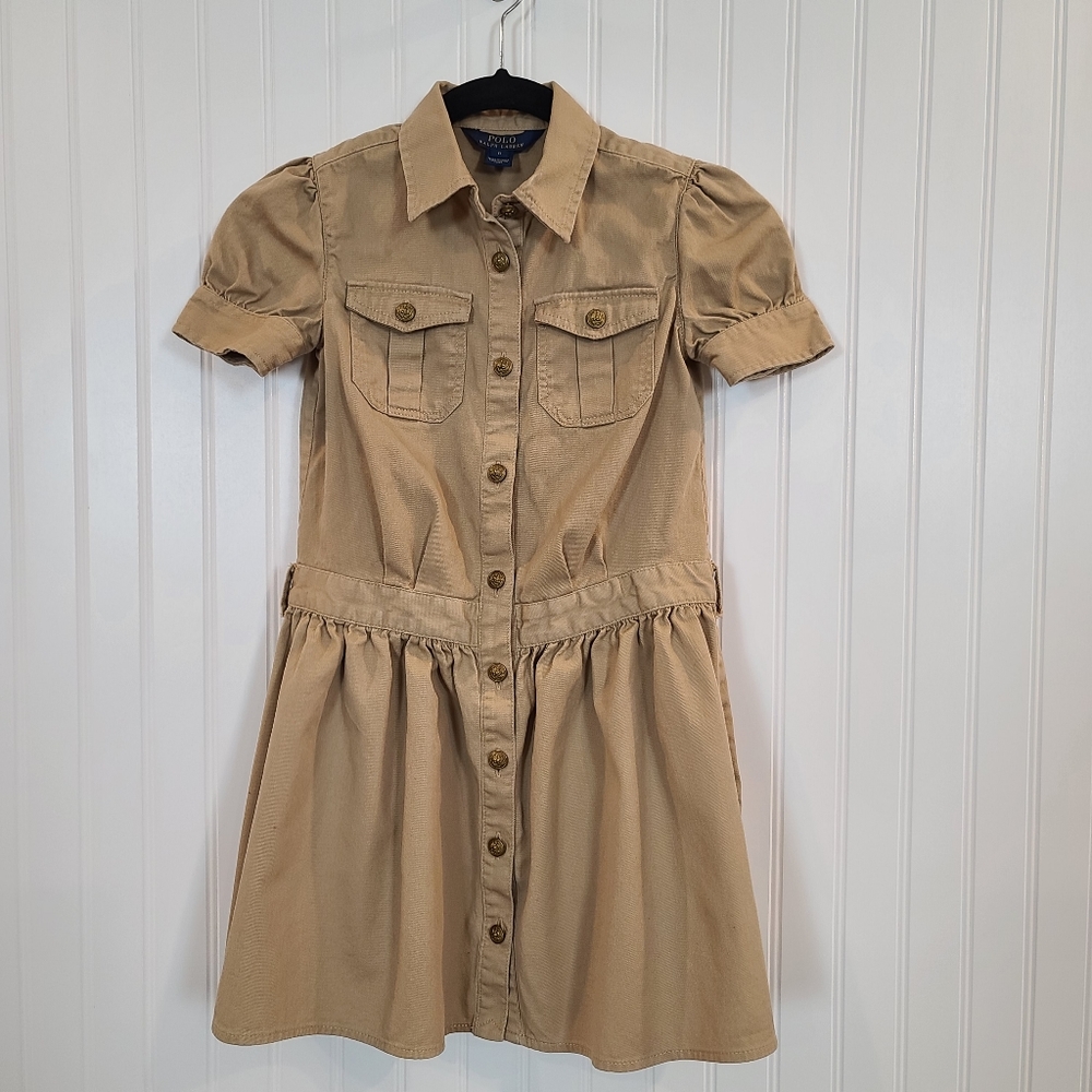 Girls Ralph Lauren chino dress, Y8